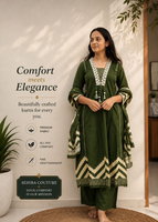 Premium Green Kurti